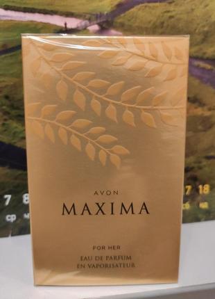 Парфюмированная вода maxima avon 50 ml.1 фото