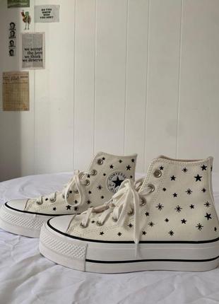 Кеди converse chuck taylor all star lift crystal energy2 фото