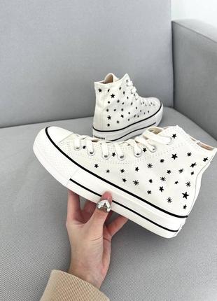 Кеди converse chuck taylor all star lift crystal energy4 фото