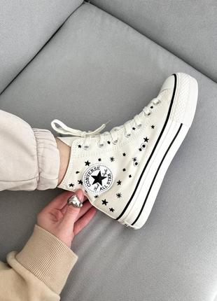 Кеди converse chuck taylor all star lift crystal energy8 фото