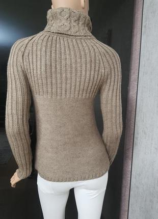 Светр гольф neoma туреччина коси свитер в косы2 фото