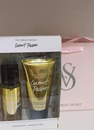 Подарунковий набір coconut passion victoria's secret