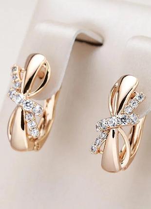 Серьги ( медицинское золото с пробой 585)