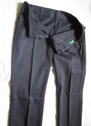 Классические брюки united colors of benetton укороченные1 фото