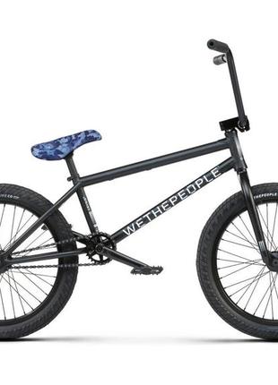 Велосипед bmx 20" wethepeople crysis 20,5" рама, чорний матовий 2021