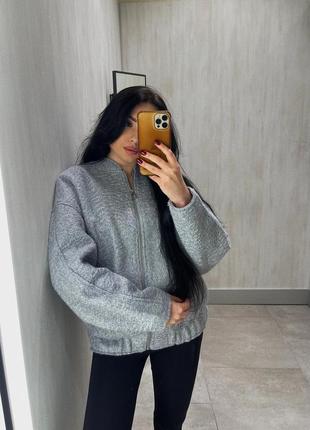 Бомбер zara