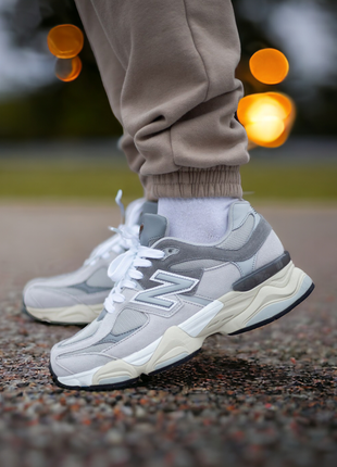 Кросівки чоловічі new balance 9060 light grey