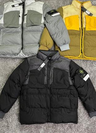 Пуховик stone island 21fw 44508 nylon metal down jacket3 фото