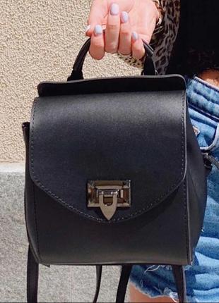 Міський рюкзак жіночий «chris» чорний5 фото