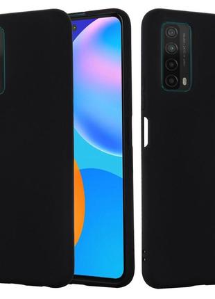 Чехол fiji soft для huawei p smart 2021 силикон бампер черный