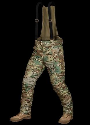 Тактичні зимові штани patrol (7358) мультикам s