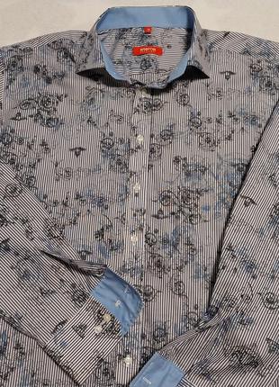 Нова люксова стильна брендова сорочка eterna modern fit