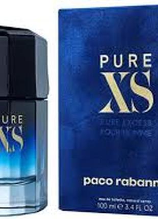 Туалетна вода для чоловіків paco rabanne pure xs 100 мл5 фото