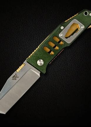 Многофункциональный складной нож sanrenmu зелёный