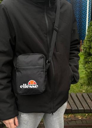 Месенджер ellesse черный барсетка сумка елис