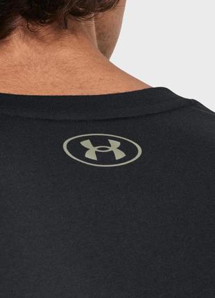 Under armour мужской черный лонгслив ua pjt rock brahma bull ls3 фото