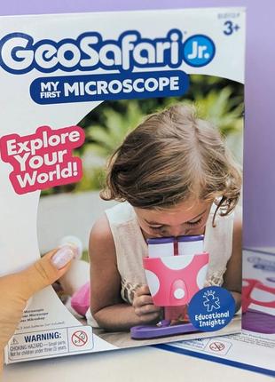 Детский микроскоп от бренда educational insights, оригинал из америкы, игрушечный микроскоп для ребенка6 фото