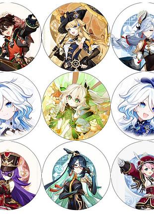 Значок геншин импакт genshin impact 1 шт (w138)