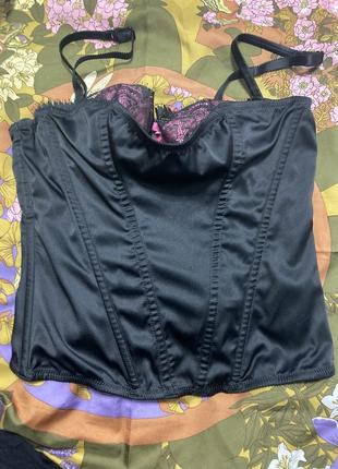 Атласный эротический корсет marks s spencer
