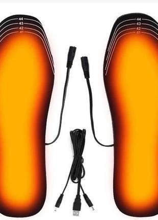 Устілки з підігрівом від павербанку універсальний розмір 35-46