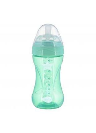 Бутылочка для кормления nuvita mimic cool 250 мл зеленая (nv6032green)