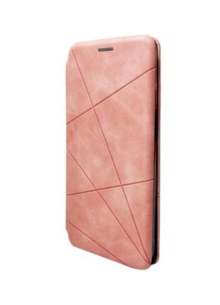 Чохол-книжка для смартфона dekker geometry for realme c30/c30s pink