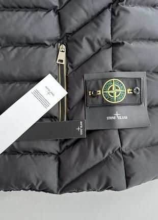 Жилет stone island new чорний5 фото