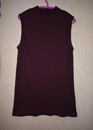 Базовий гольфик футболка в рубчик zalando