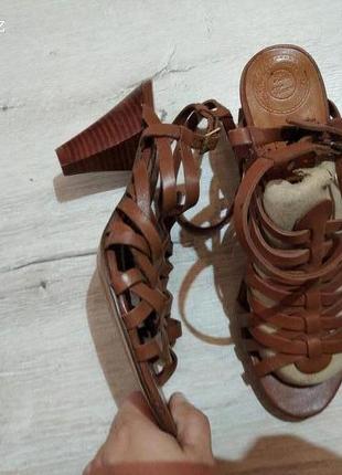 Натур шкіра плетінки від zara р37, 24 см, сток2 фото