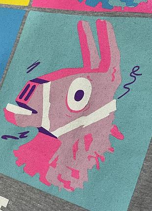 Футболка с принтом видеоигры fortnite llama фортнайт лама9 фото