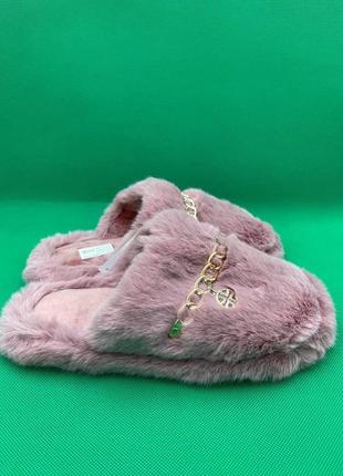 Тапки пудрові жіночі