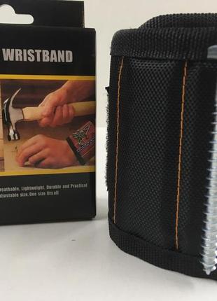 Магнитный браслет для инструментов magnetic wristband3 фото