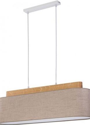 Люстра tk lighting helena 4pl 4xe27 бук + лён