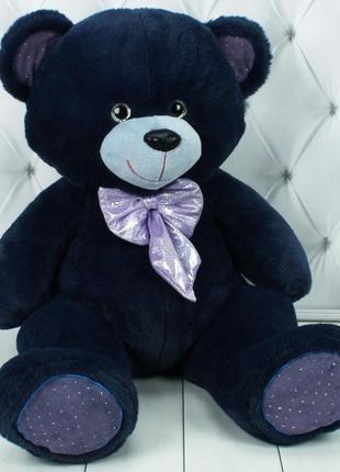 М'яка іграшка ведмедик teddy gold blue1 фото