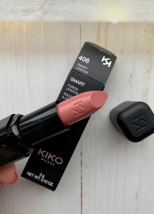 Кремовая питательная нюдовая смарт помада есть нюанс kiko milano