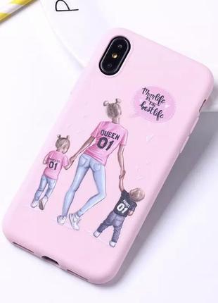 Чехол для iphone 6/iphone 6s силиконовый я же мать 2