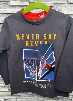 Лонгслив для мальчиков chicco 92p