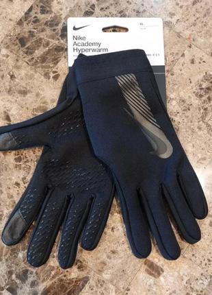 Перчатки муж. nike academy therma-fit (арт. dq6071-015)