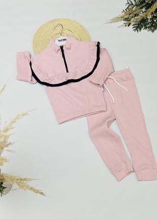 Костюм для девочек с рюшами murat baby