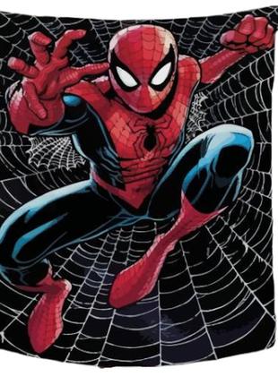 Плед человек паук 2002 спайдер мен spider man качественное покрывало с 3d рисунком размер 160х200
