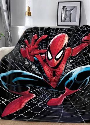 Плед человек паук 2002 спайдер мен spider man качественное покрывало с 3d рисунком...