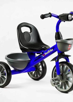 Велосипед триколісний best trike з фарою та музикою bs-12530