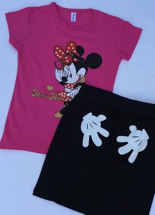 Красиві коттонові костюмчики для дівчаток