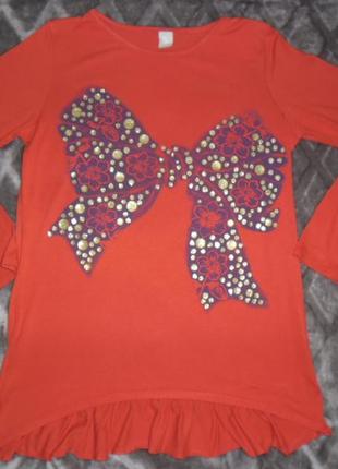 Кофточка подовжена для дівчинки 10 років,зріст 140см від tu