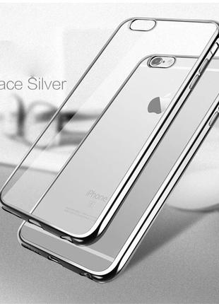 Чехол на iphone 5se/5s/5 силиконовый серый2 фото