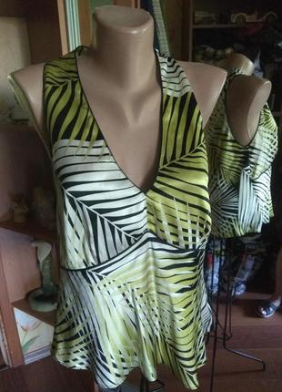 Блузка - топ з шовку planet 40 розм