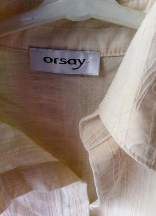 Рубашка светлая orsay3 фото