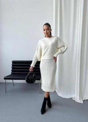 Женский костюм сарафан+кофта