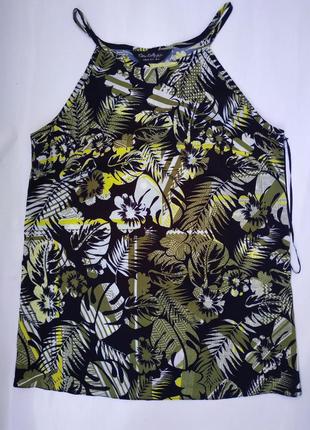 Майка блуза в листья
