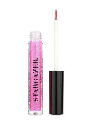 Рідка підводка для очей із блискітками рожева sparkle glitter pink stargazer